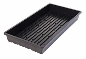 Super Sprouter® Quad Thick Tray – 10in x 20in – No Holes Nursery Flat