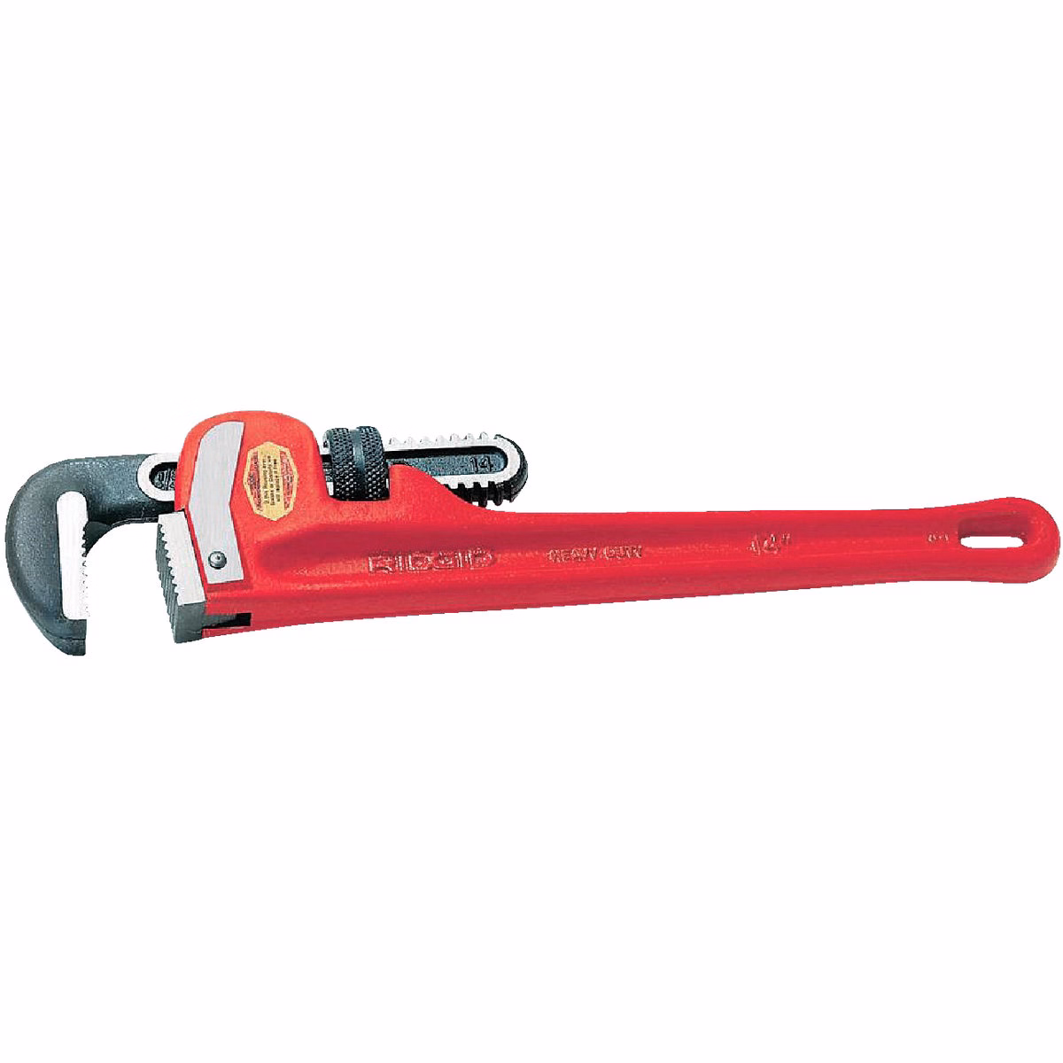 Ridgid 12 In. Cast Iron Heavy-Duty Pipe Wrench