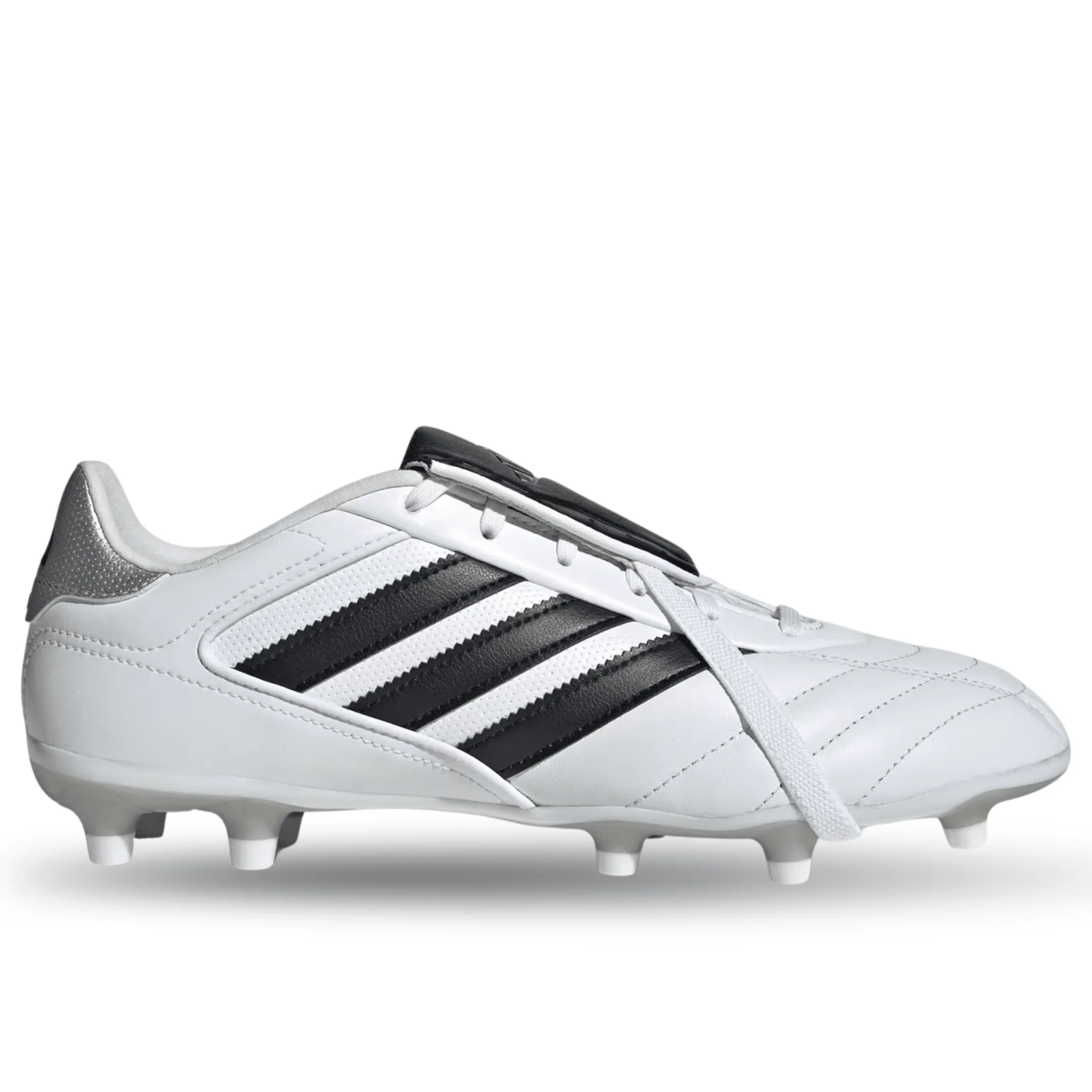 adidas Copa Gloro II FG Soccer Cleats (White/Metallic Silver)