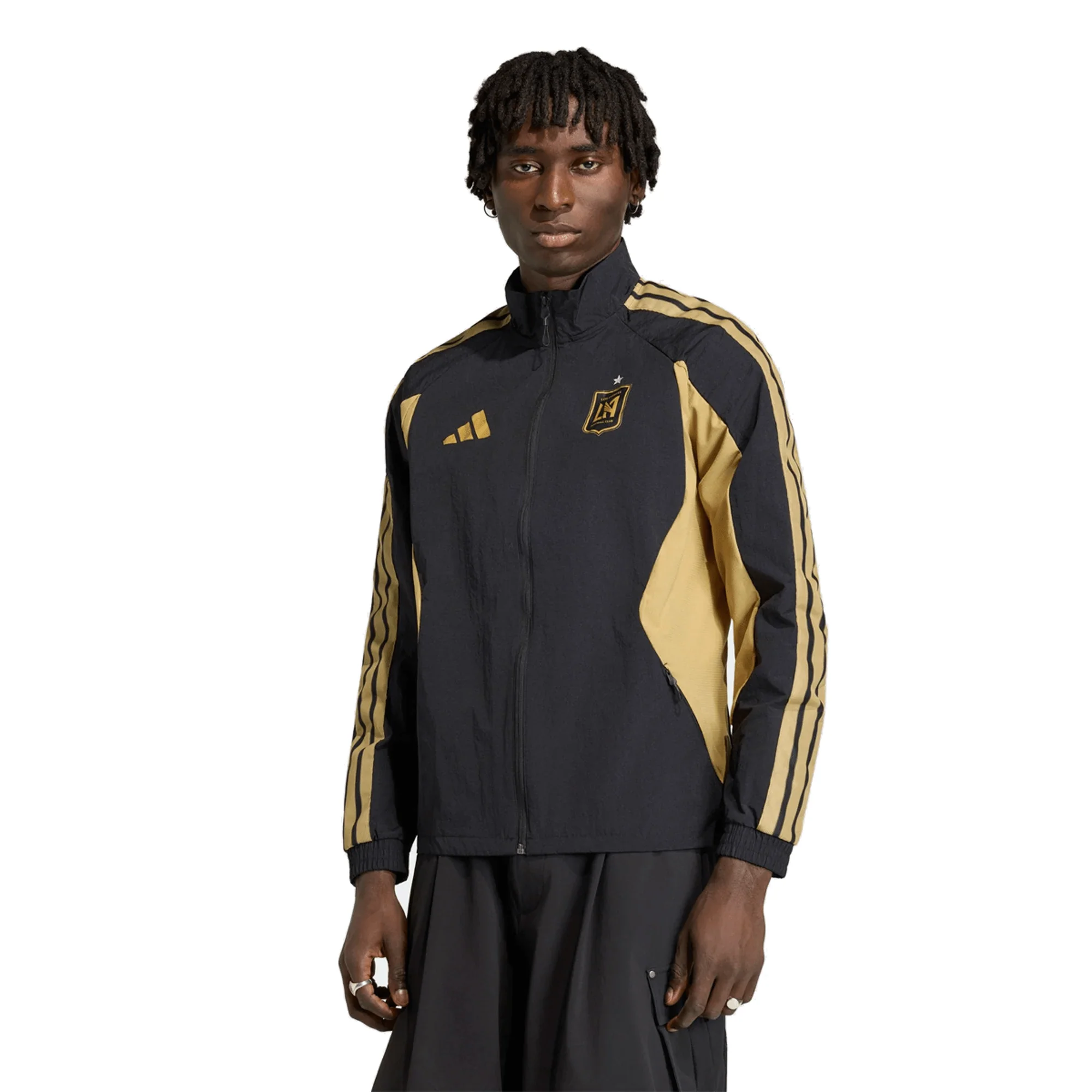 adidas LAFC Anthem Jacket 26/27 (Black/Gold)