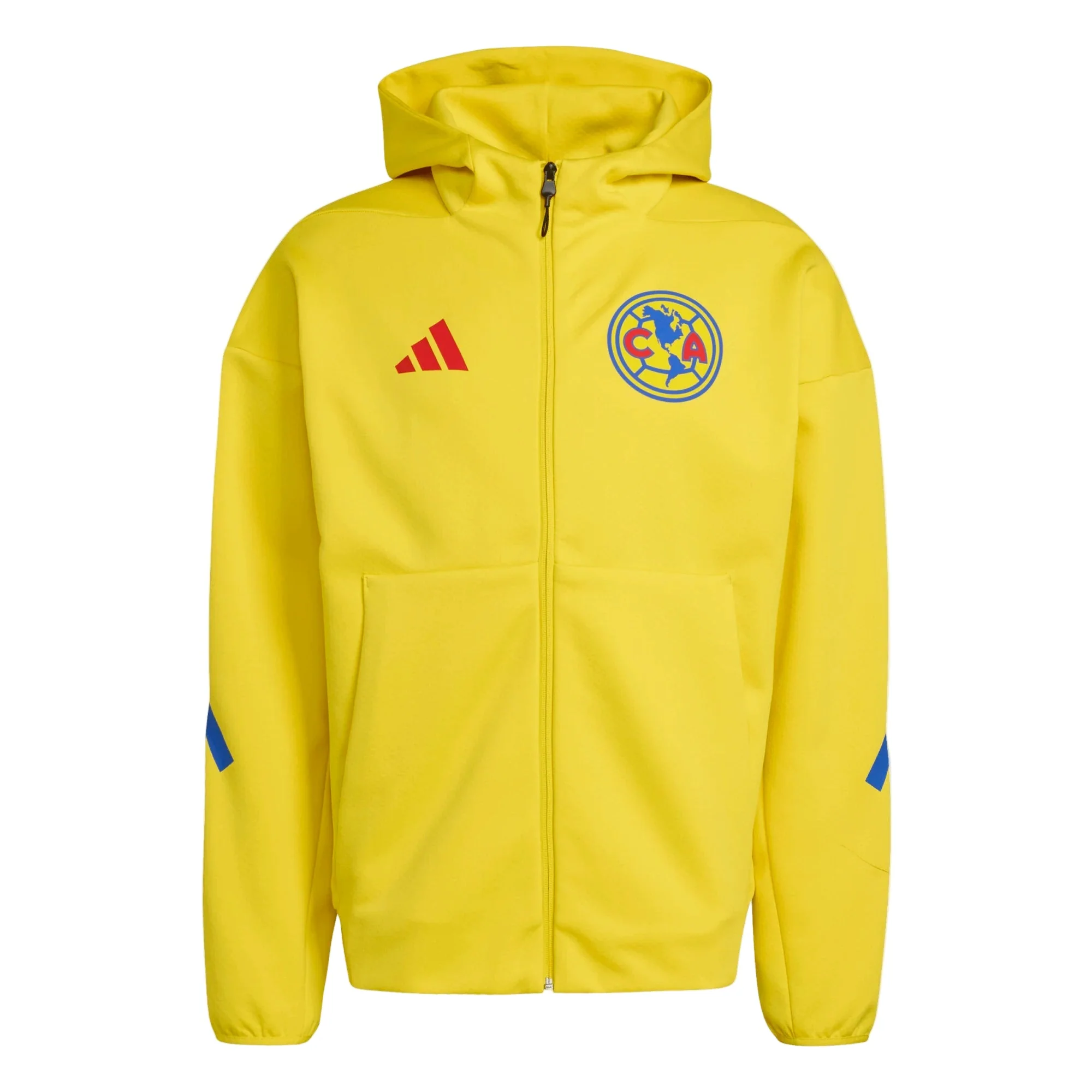 adidas Men’s Club América 25/26 Anthem Jacket (Yellow)