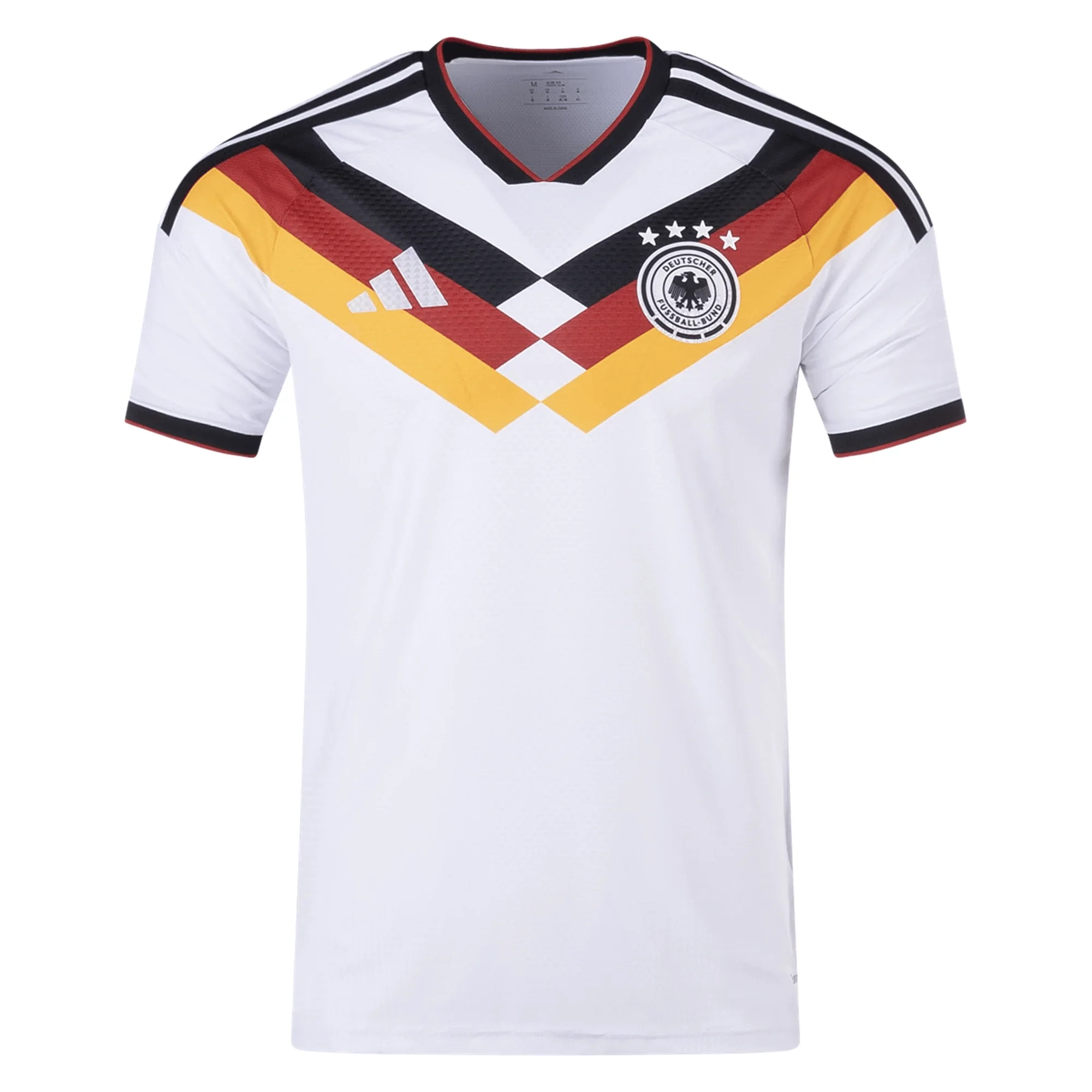 adidas Men’s Germany Authentic Home World Cup Jersey 2026 (White/Black)
