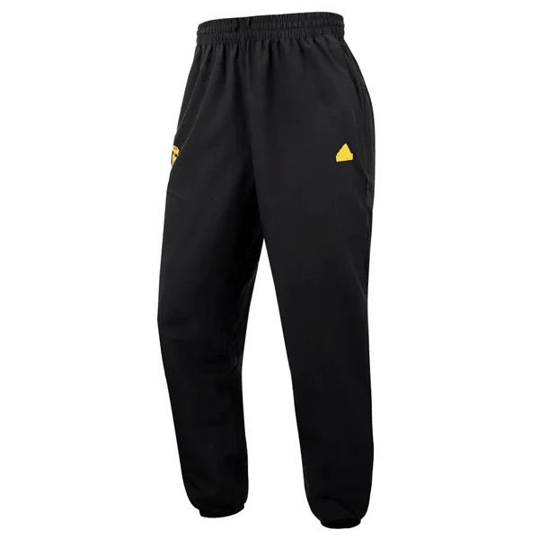 adidas Men’s Real Madrid Lifestyle Woven Pant (Black)