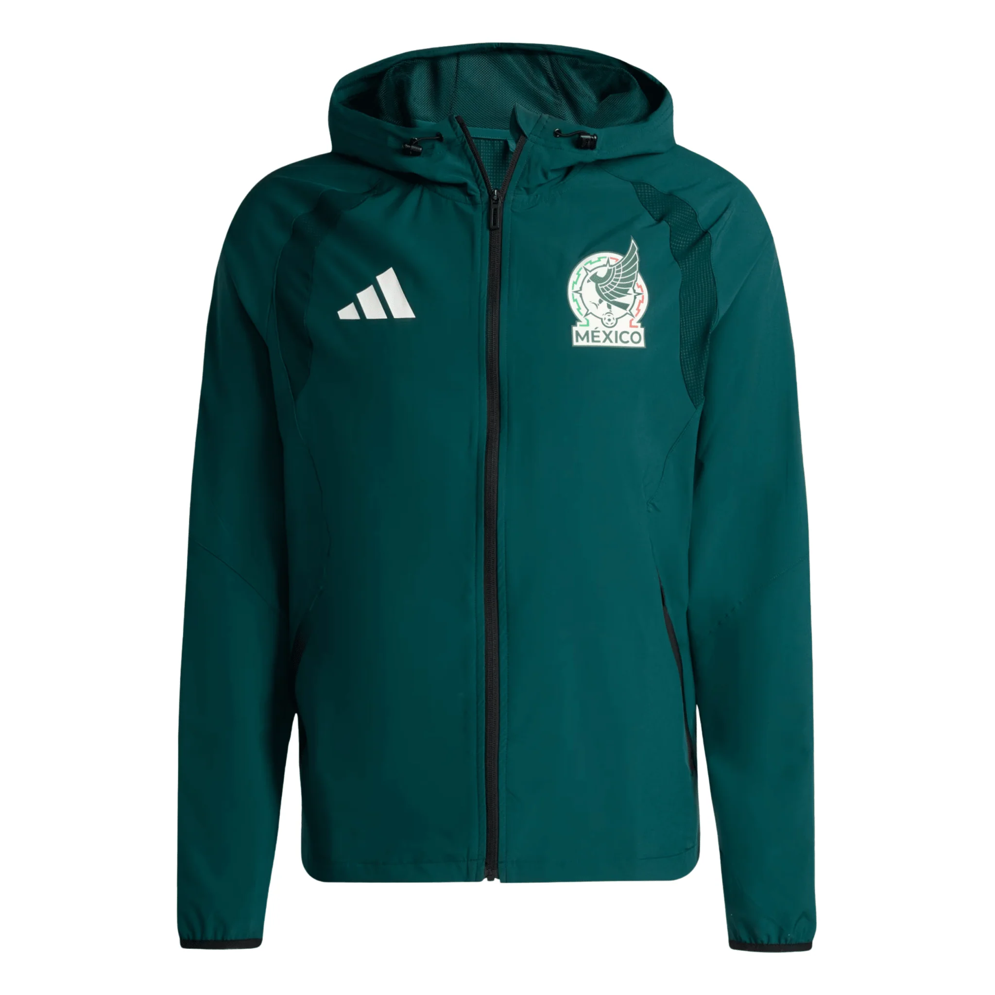 adidas Mexico 2026 Track Top Windbreaker Jacket (Green)