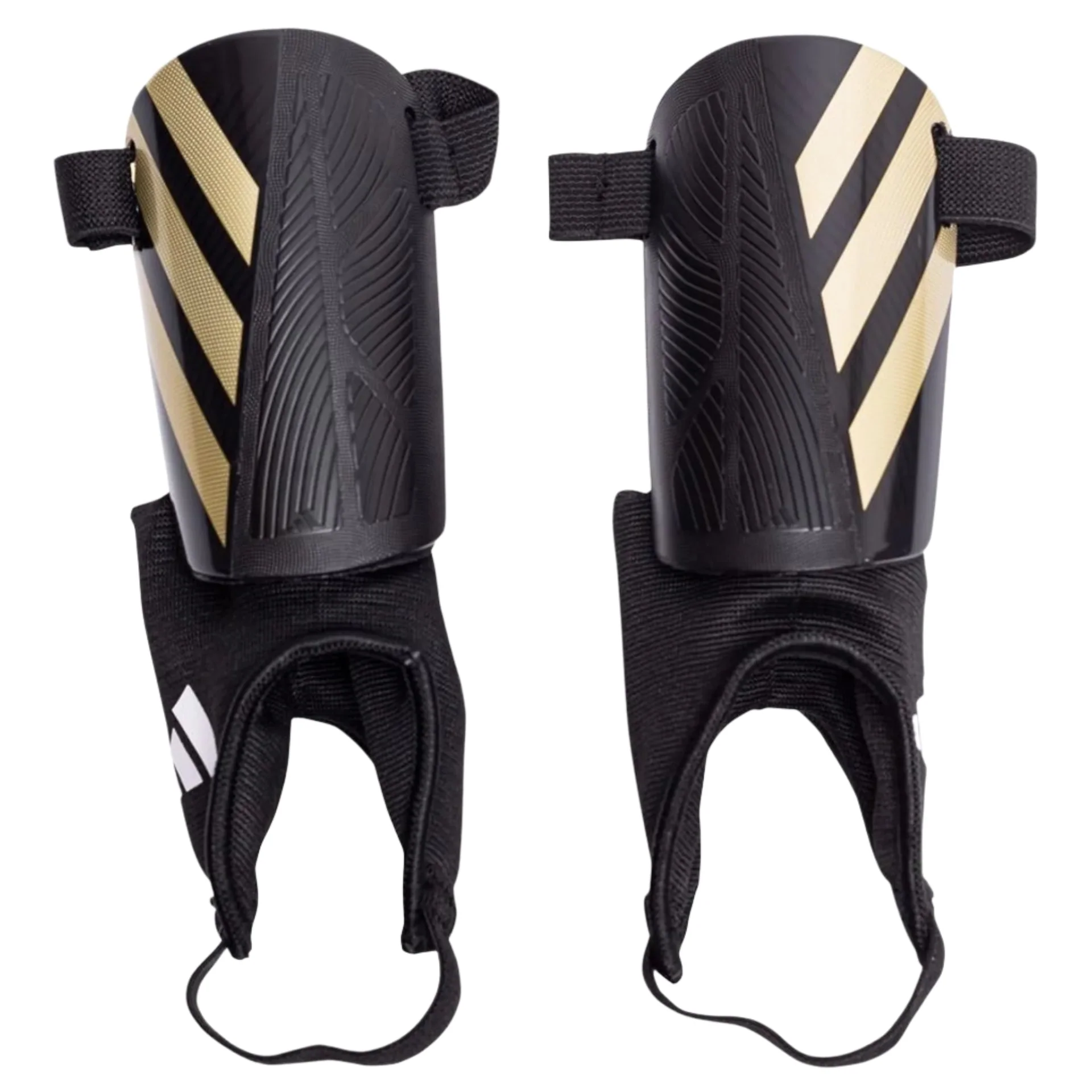 adidas Youth Tiro Match Shin Guard (Black/Gold Metallic/White)