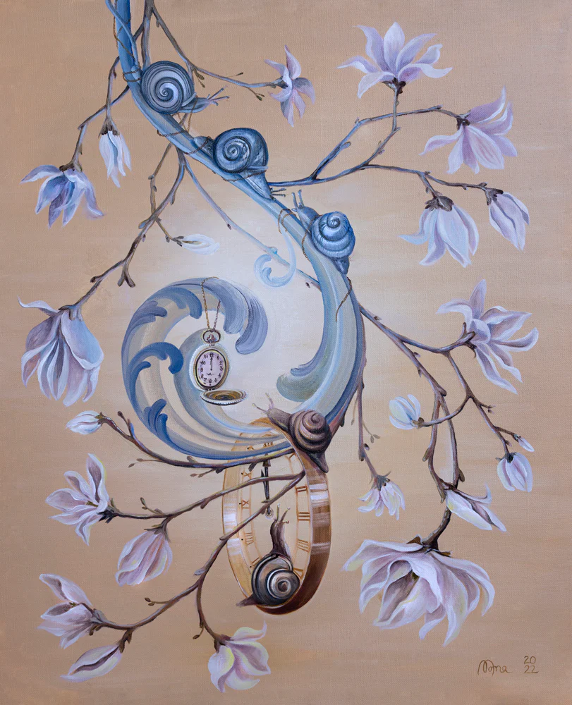 Time Owns All Art Print by Mona Stenseth
