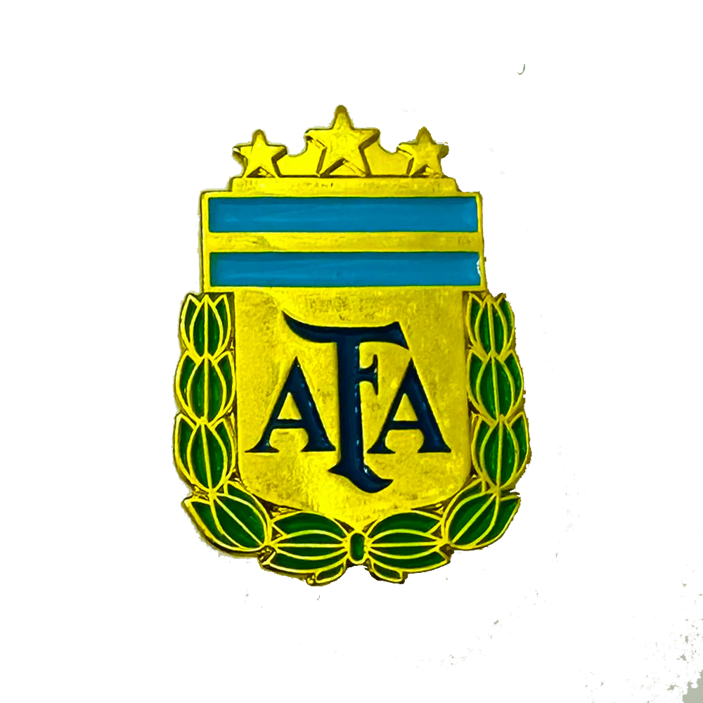 Argentina AFA 3 Star Enamel Pin