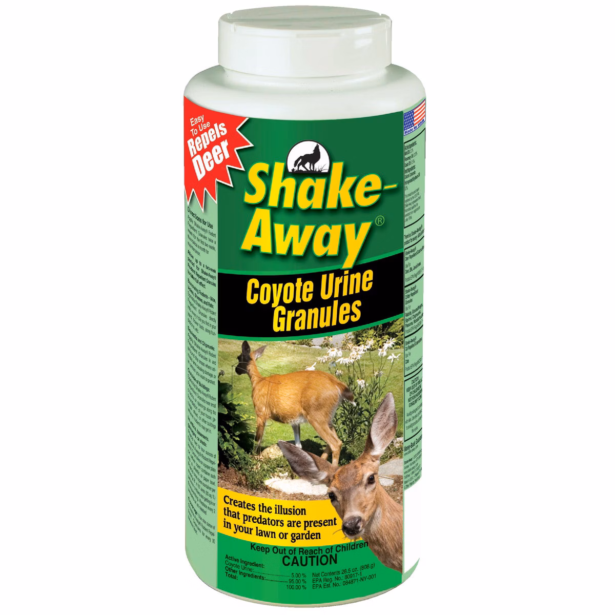 Shake Away 28.5 Oz. Granular Organic Deer Repellent