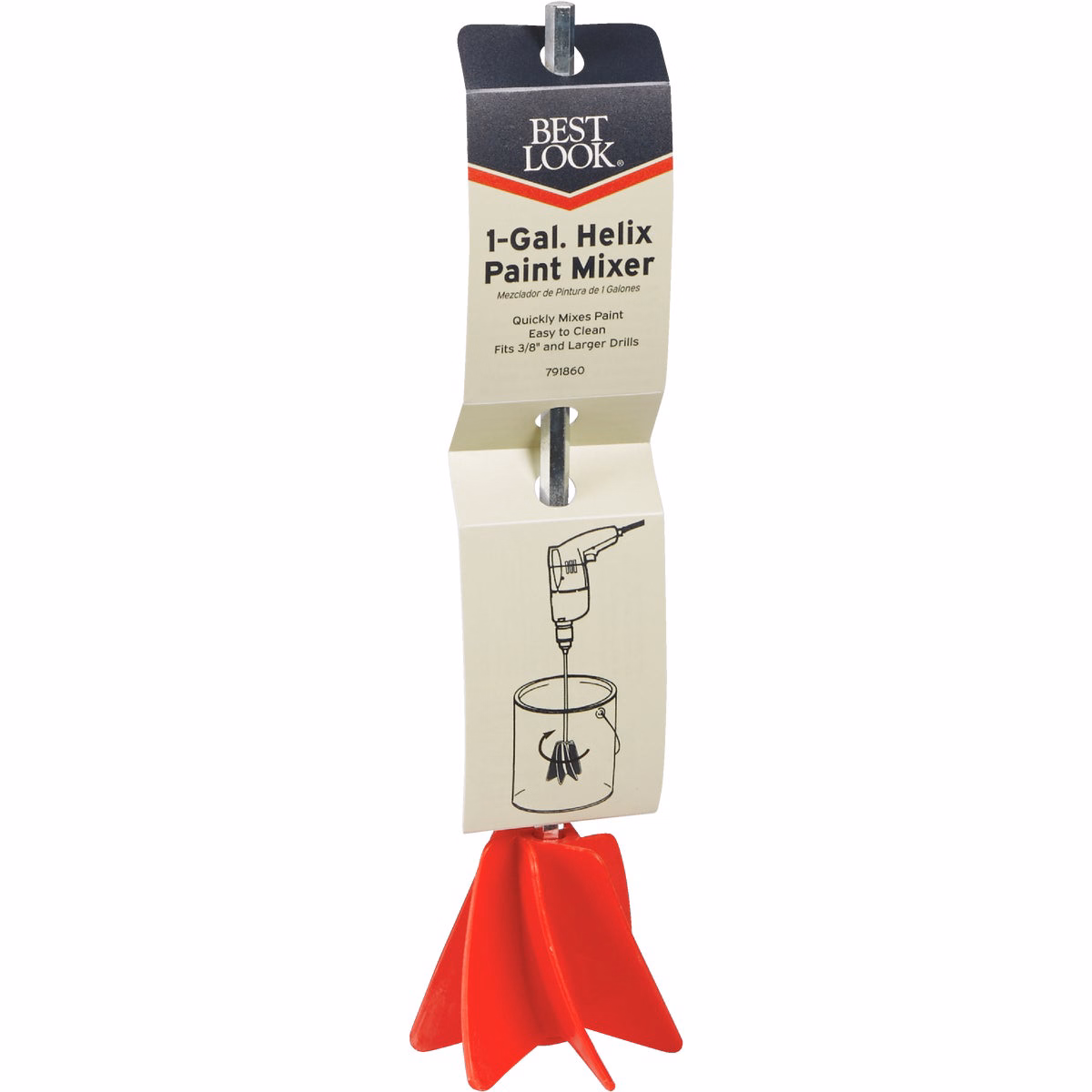 Best Look 1 Gal. 10 In. Paint Mixer