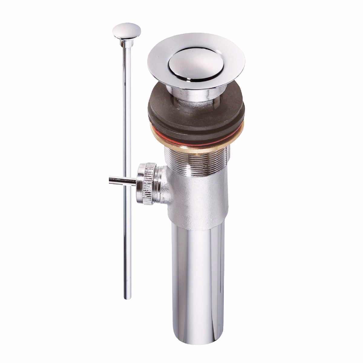 Keeney 1-1/4 In. Chrome-Plated Brass Pop-Up Assembly