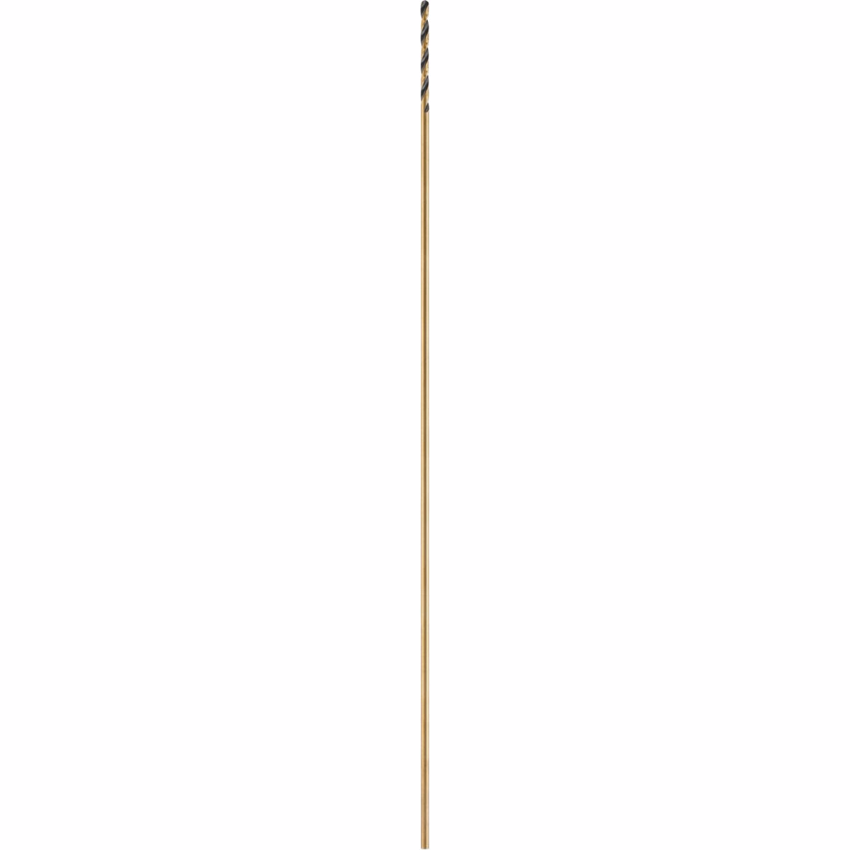 DeWalt 1/8 In. x 12 In. Black & Gold Oxide Drill Bit