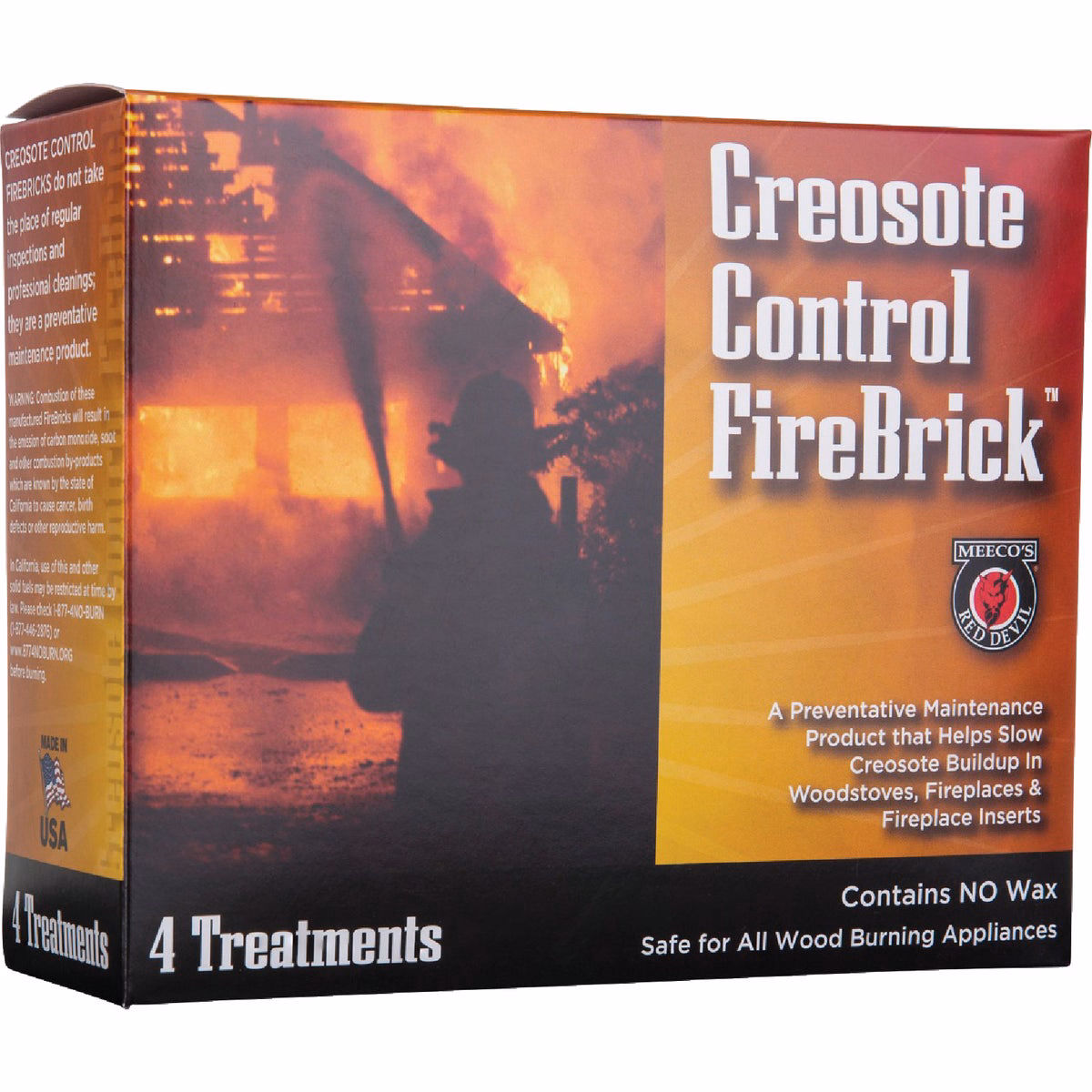 Meeco's Red Devil FireEx Chimney Fire Suppressant