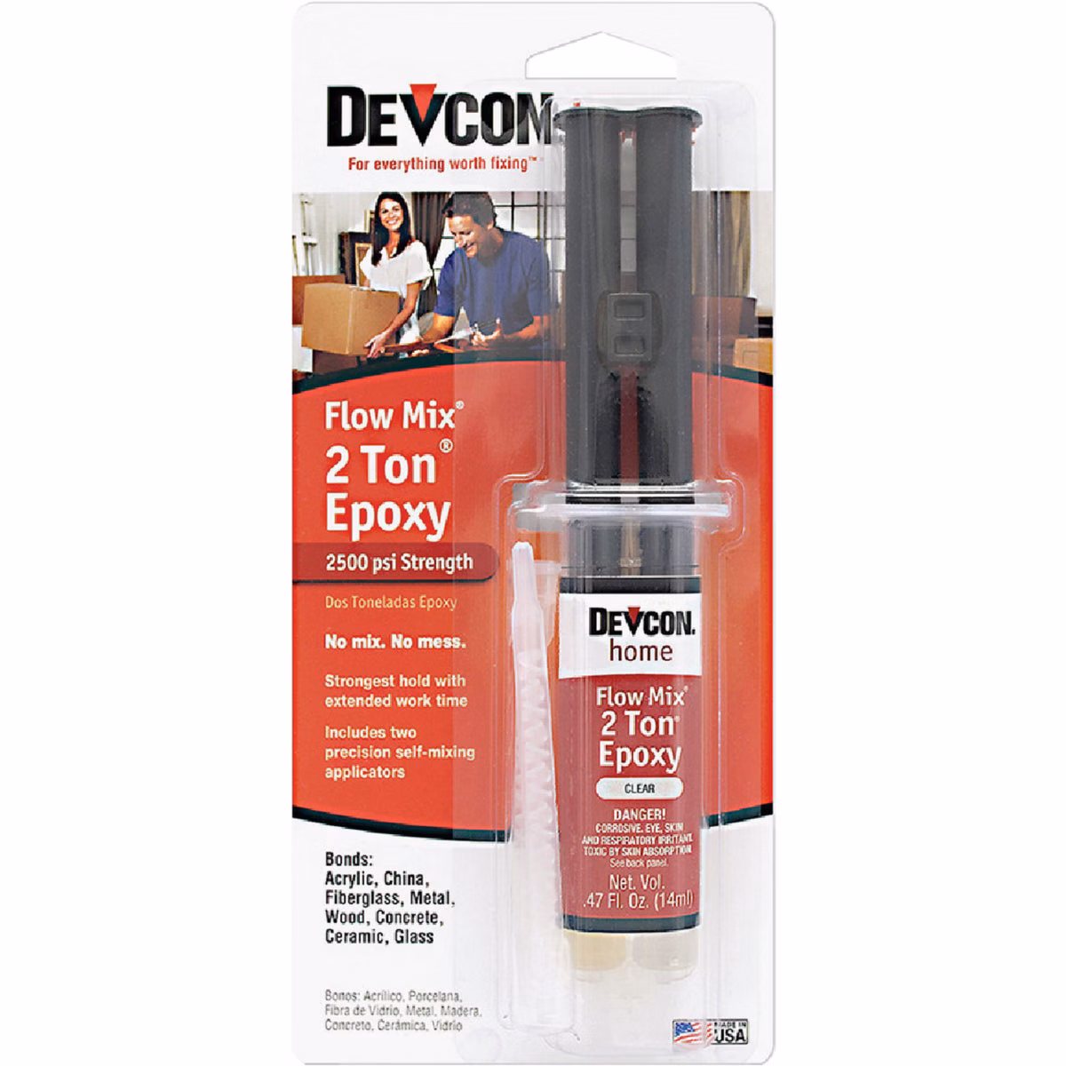 Devcon Flow-Mix 0.47 Oz. 2-Ton Epoxy