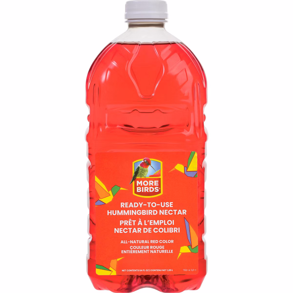 More Birds 64 Oz. Red Ready To Use Liquid Hummingbird Nectar