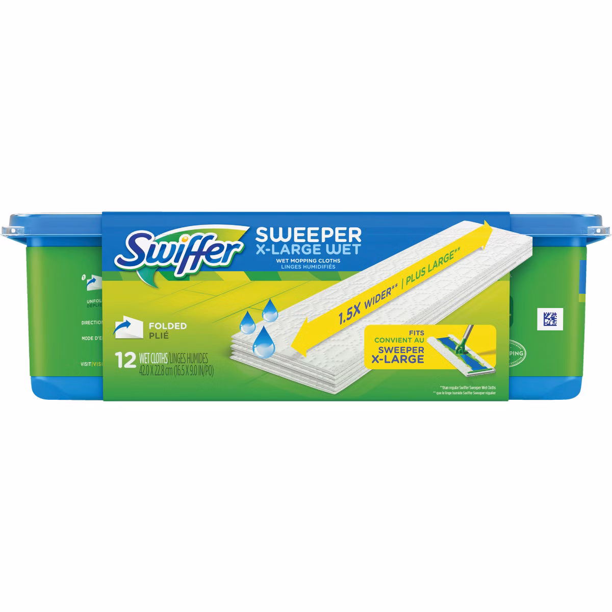 Swiffer Sweeper X-Large Wet Cloth Mop Refill (12-Count)