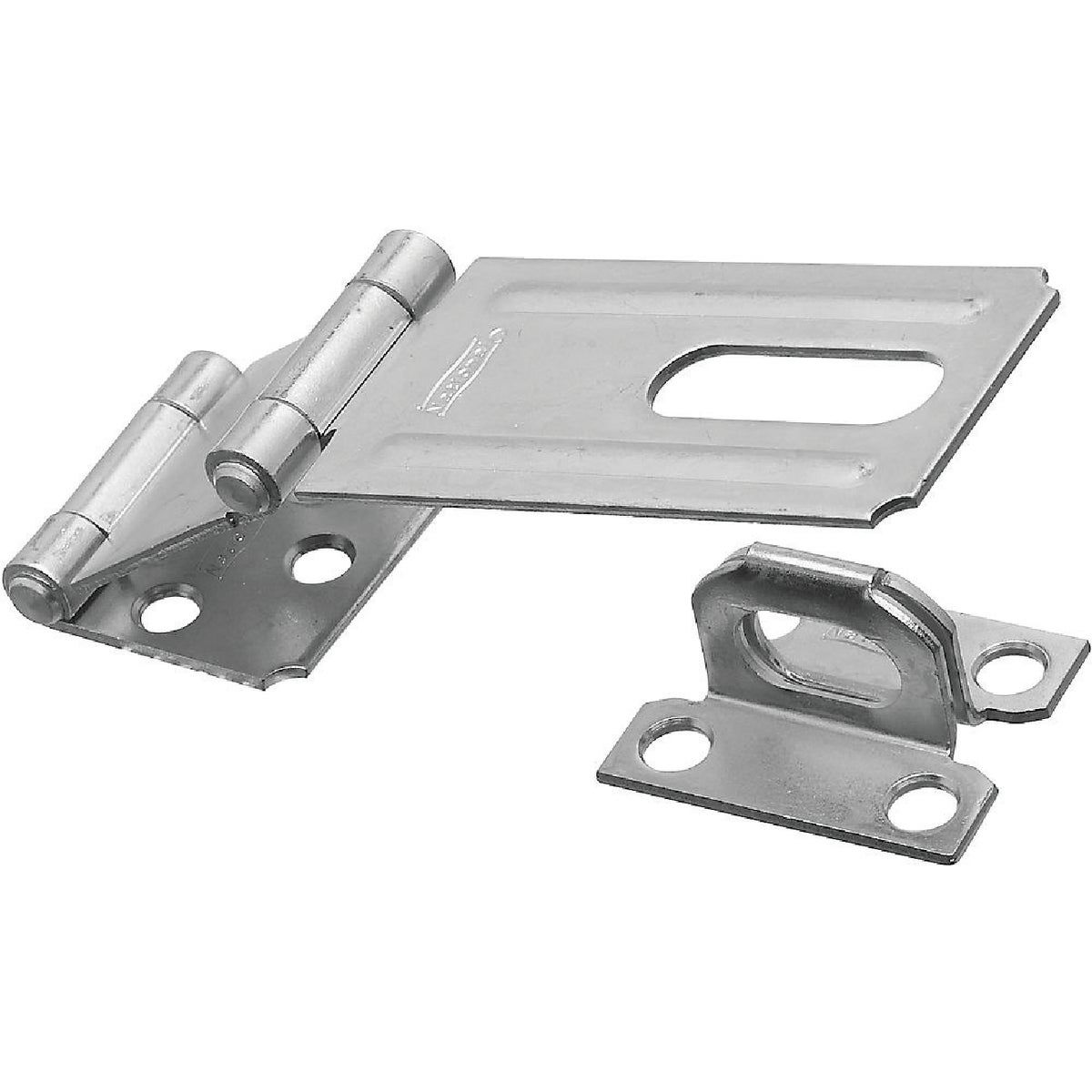 National Hardware 3-1/4 In. Double Hinge Zinc Hasp