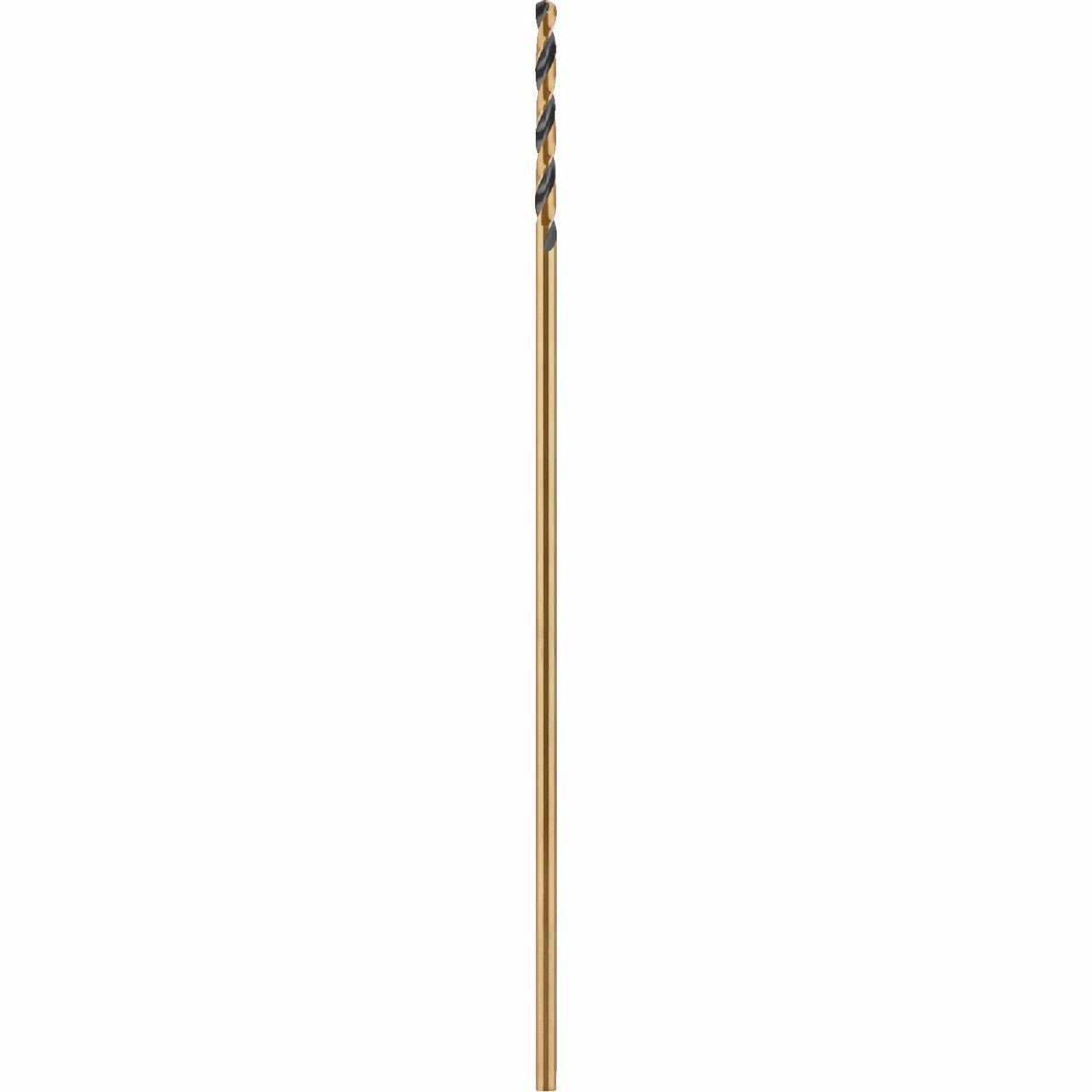 DeWalt 3/16 In. x 12 In. Black & Gold Oxide Drill Bit