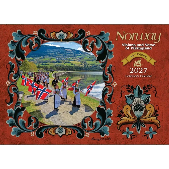 2027 Norway Visions and Verse Collectors Wall Calendar
