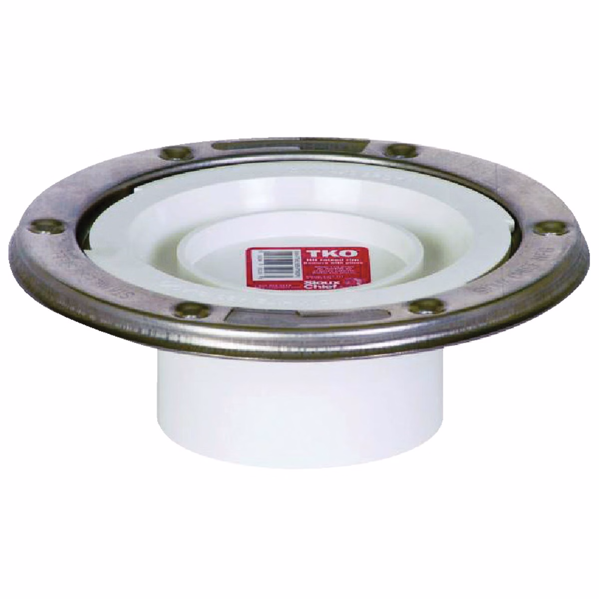Sioux Chief 3 In. Schedule 40 DWV PVC Closet Flange with Knockout