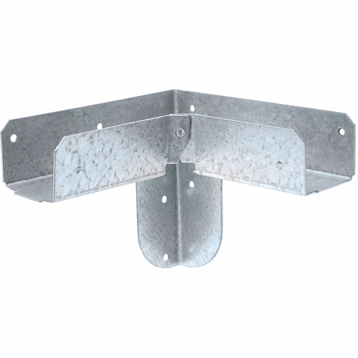 Simpson Strong-Tie ZMAX Rigid Tie 18 ga Galvanized Steel Corner Post Connector