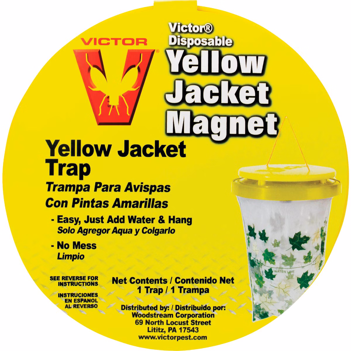 Victor Yellow Jacket Magnet Disposable Yellow Jacket Trap