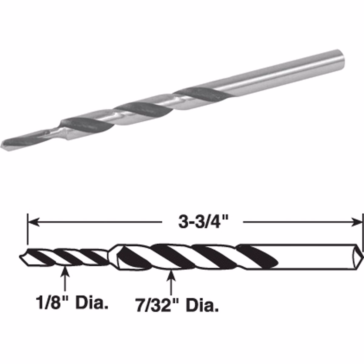 PRIME-LINE Plunger Latch Drill Bit