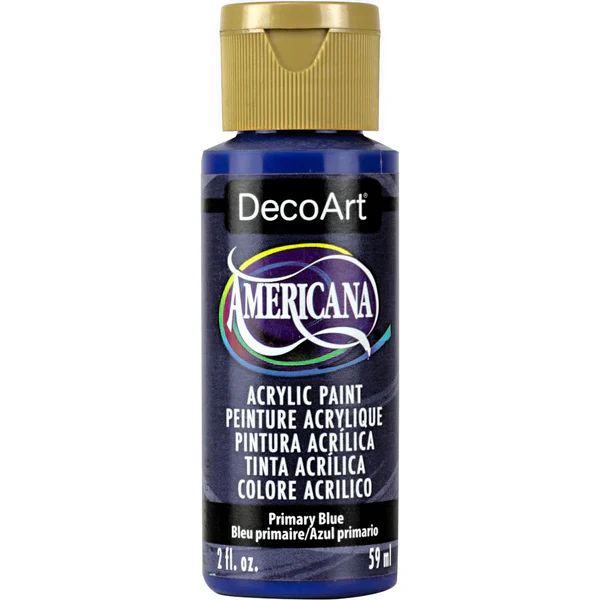 Deco Art Americana Acrylic Paint – Primary Blue