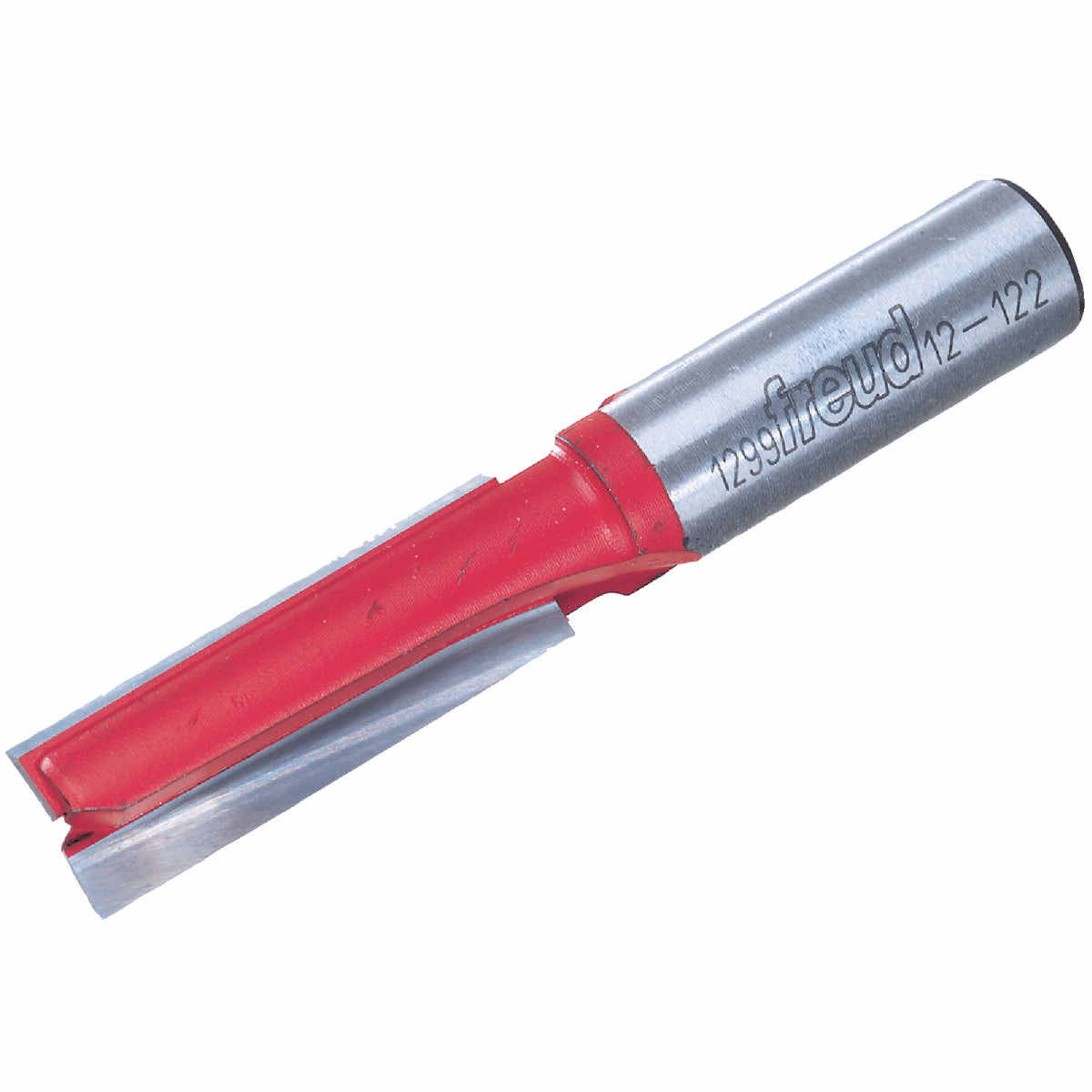 Freud 1/2 In. x 1-1/2 In. Double Flute Eclipse Grind Straight Router Bit