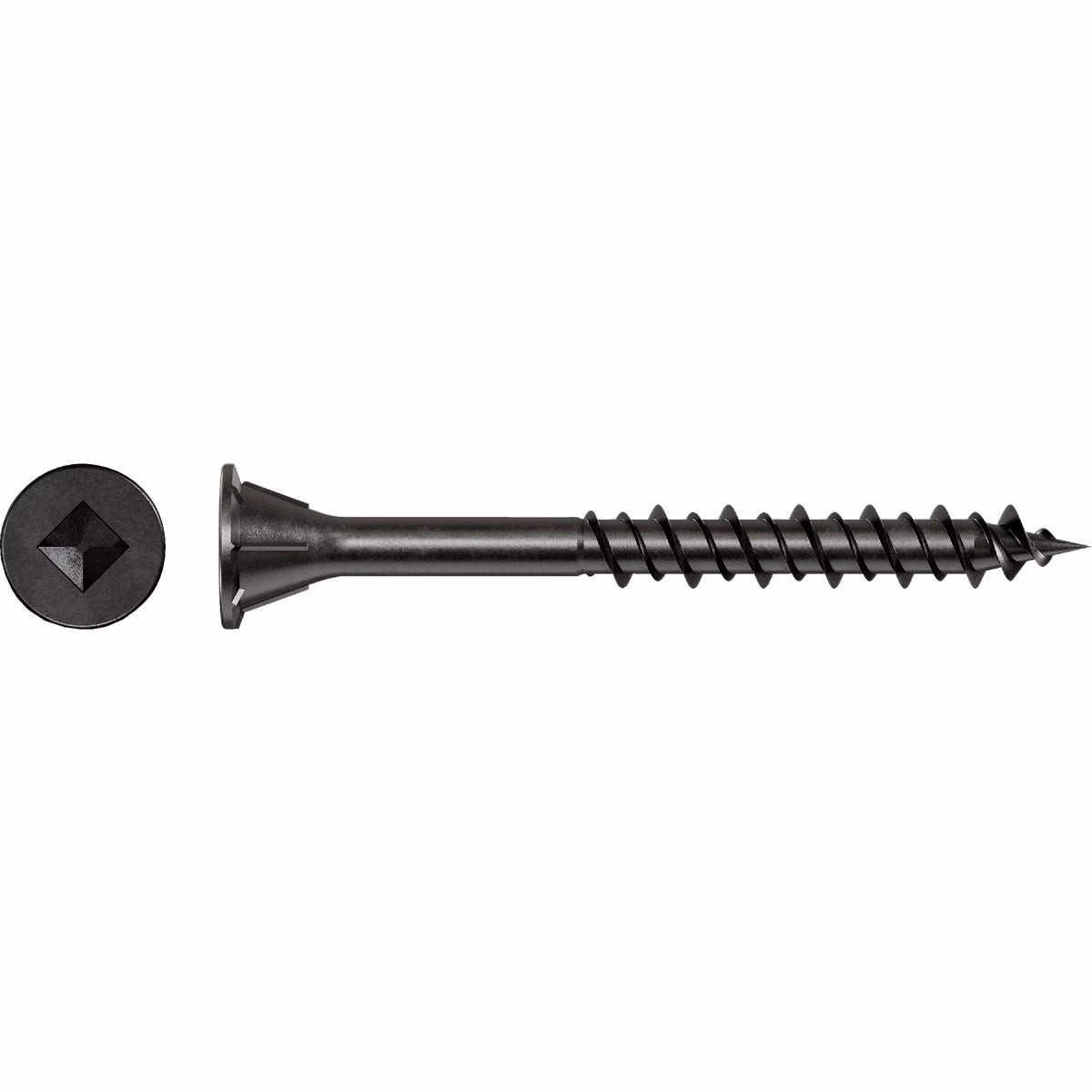 WSHL Subfloor Screw (Collated) #7 x 1-3/4 in. #2 Square Drive, Gray Phosphate (2000-Qty)