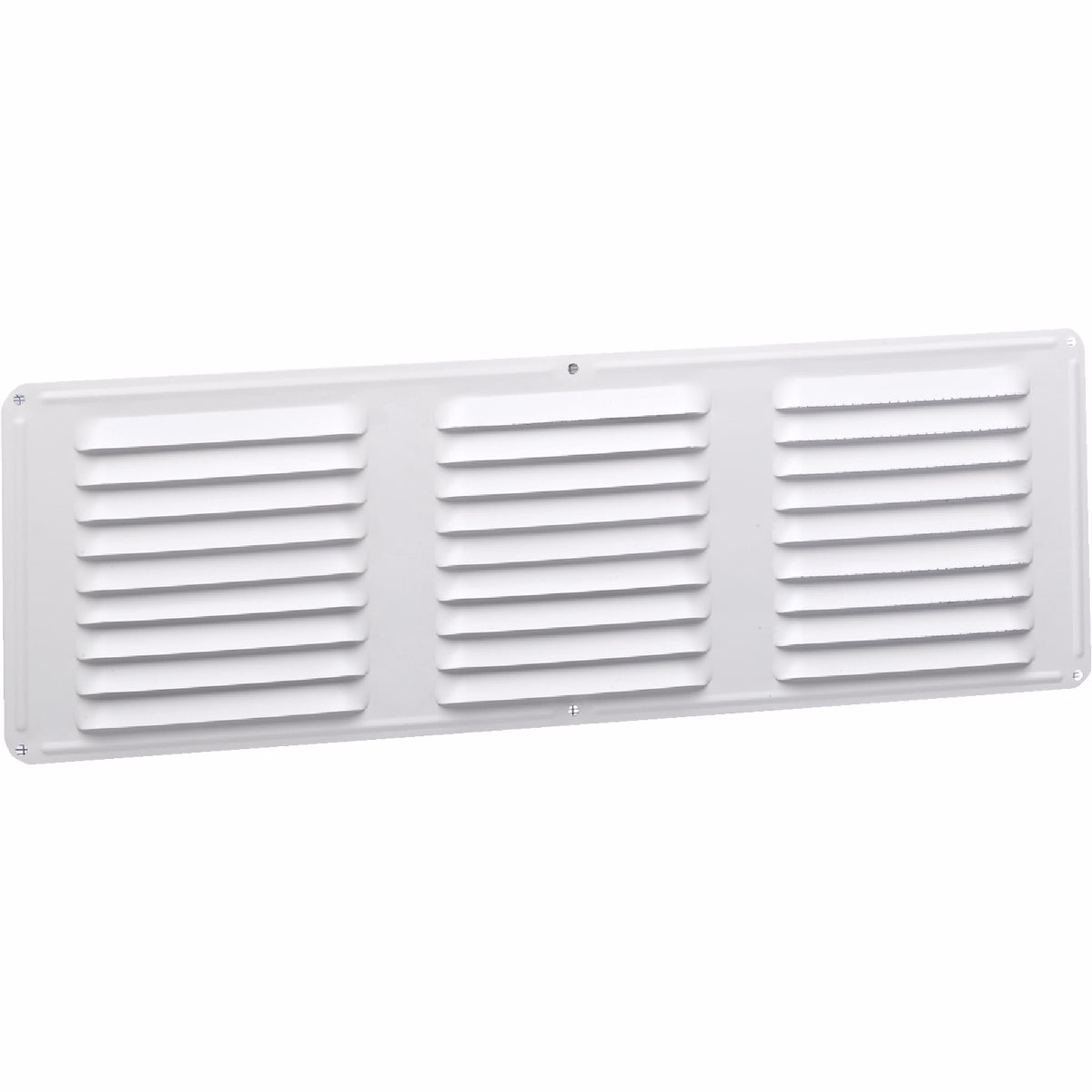 AirVent 16 In. x 6 In. White Aluminum Under Eave Vent