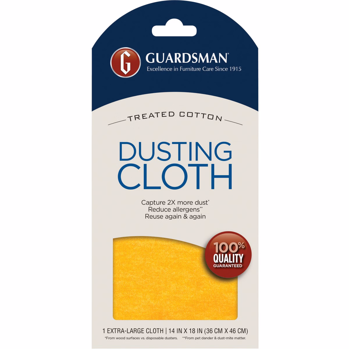 Guardsman 14 In. x 18 In. One-Wipe Dust Cloth