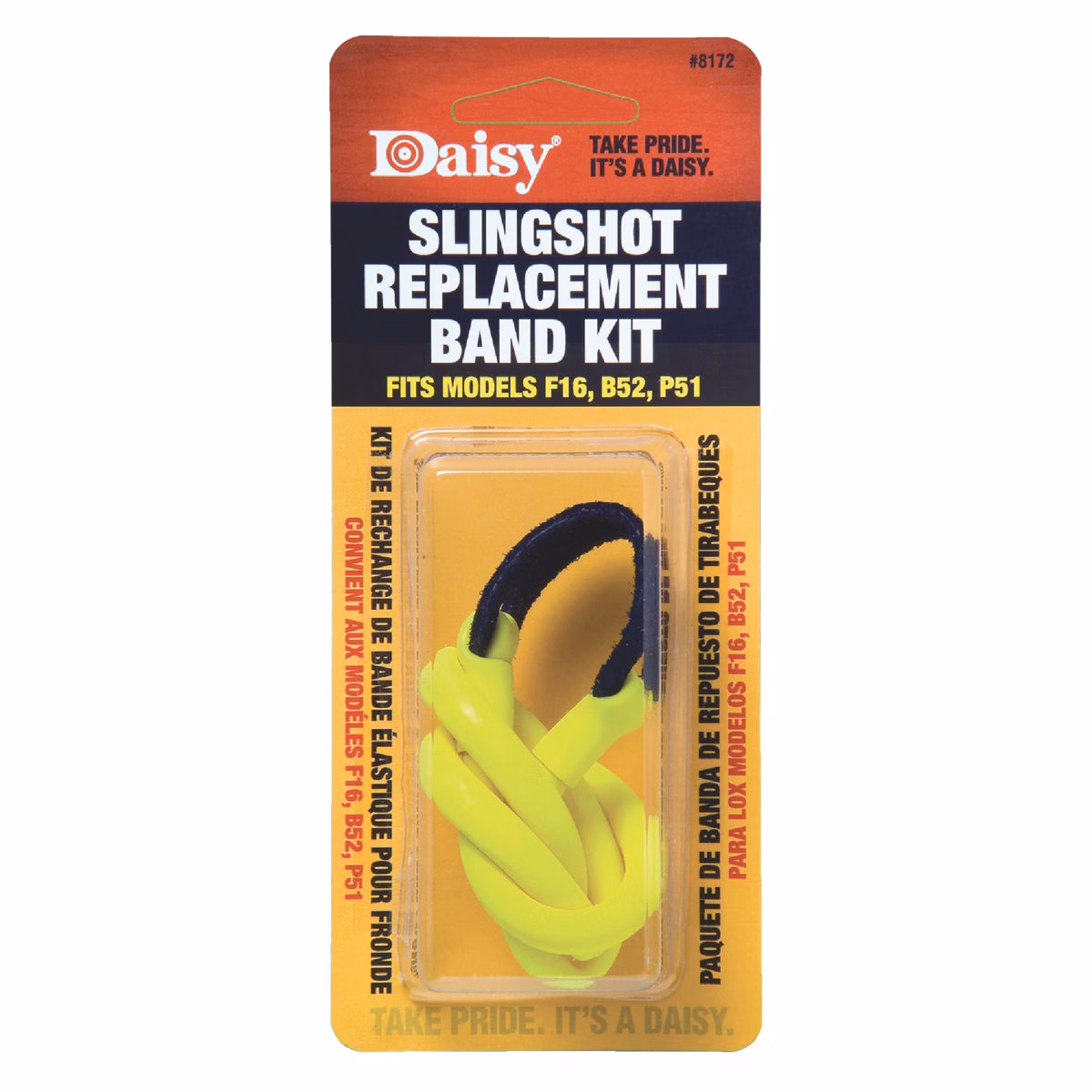 Daisy Yellow Slingshot Replacement Assembly Bands