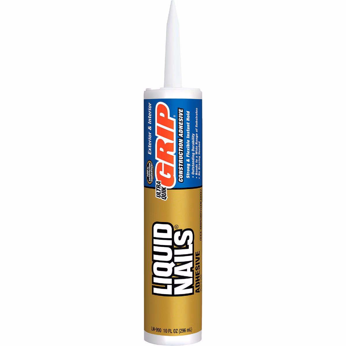 LIQUID NAILS Ultra Quik Grip 10 Oz. Construction Adhesive