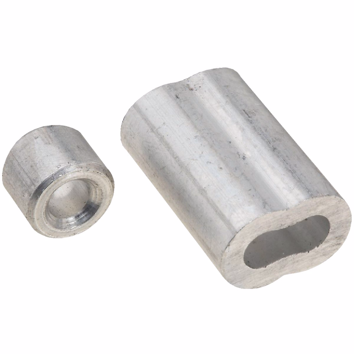 Prime-Line Cable Ferrules and Stops, 3/16", Aluminum