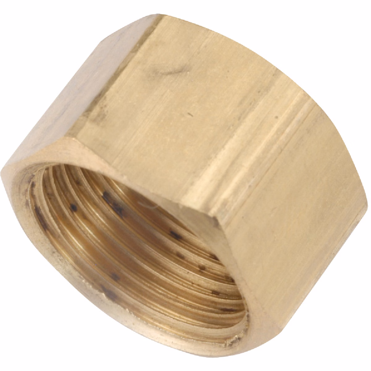 Anderson Metals 3/8 In. Brass Compression Cap