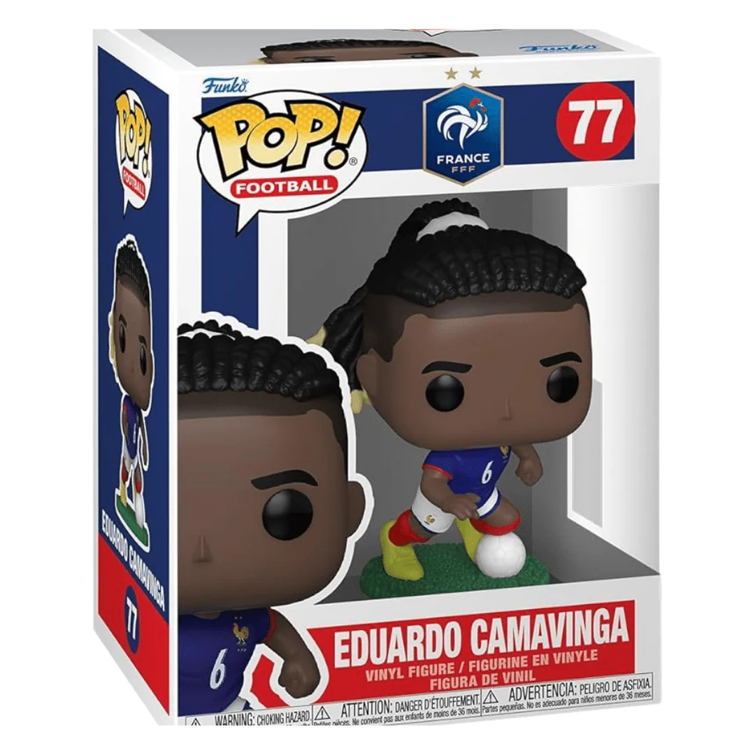 Funko Pop!France Eduardo Camavinga Vinyl Figure #77