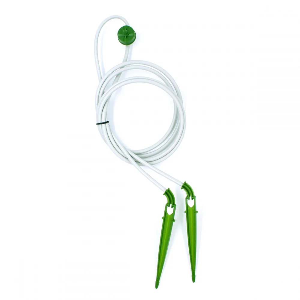 2-Way Micro Dripper Stake Assembly 0.3 GPH Per Stake | 36″, 48″ | Single Unit