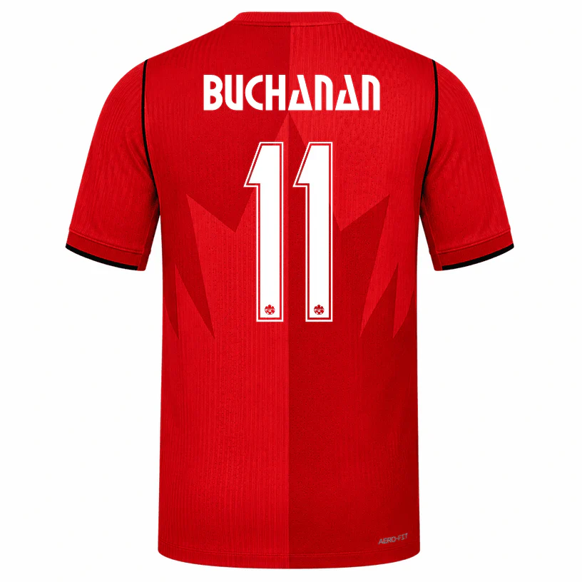 Nike Men’s Canada Buchanan Match Authentic Home Jersey 2026 (Red)