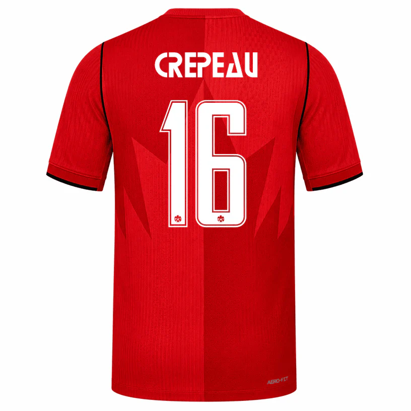 Nike Men’s Canada Crepeau Match Authentic Home Jersey 2026 (Red)