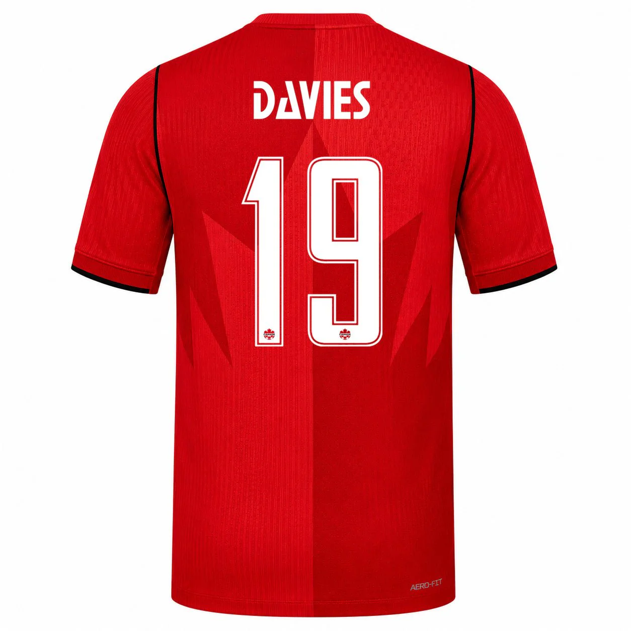 Nike Men’s Canada Davies Match Authentic Home Jersey 2026 (Red)