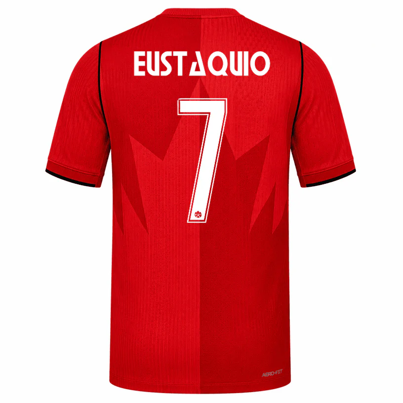 Nike Men’s Canada Eustaquio Match Authentic Home Jersey 2026 (Red)