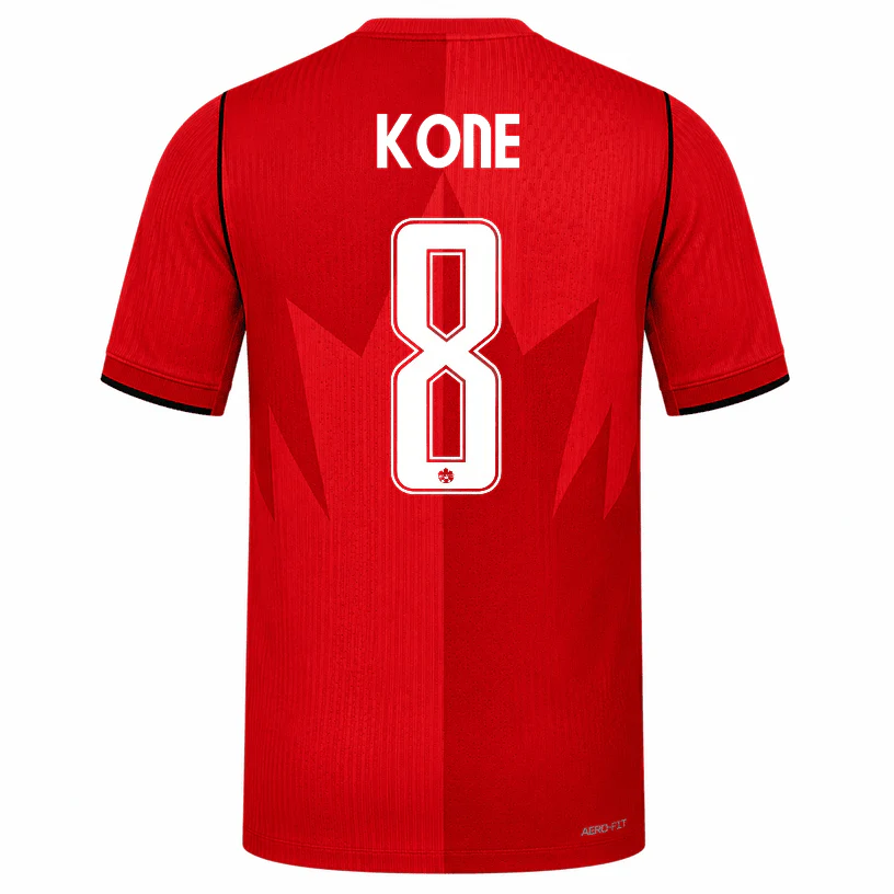 Nike Men’s Canada Kone Match Authentic Home Jersey 2026 (Red)
