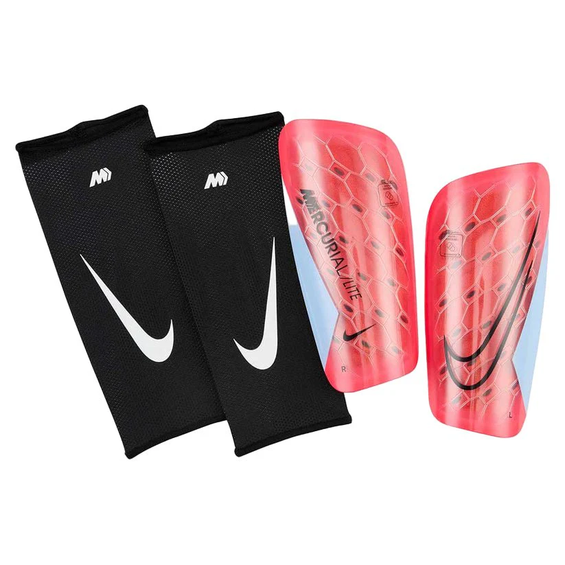 Nike Mercurial Lite Shin Guard (Bright Crimson/Royal Tint/Black)